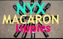 NYX Macaron Lippies ♡ Lip Swatches of ALL 12 Shades!