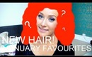 New hair?! & January Favourites ♡ | rpiercemakeup
