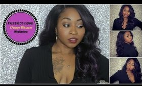 Freetress Deep  L-Part Lace Wig Orange Blossom| Start To Finish Tutorial/ Wig Review |  Sistawigs