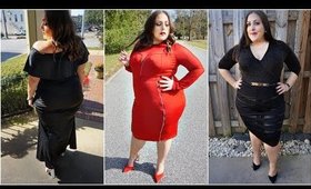 5 AFFORDABLE HOLIDAY PARTY OUTFIT IDEAS 2018 |  HOLIDAY LOOKBOOK 2018 | PLUS SIZE FASHION