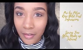 Pixi by Petra Rose Gold First Impressions + the Perfect Spring Everyday Make up Look