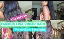 I MADE A WIG!!! | Famous Lisa Virgin Hair Review