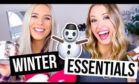9 WINTER ESSENTIALS || Hacks, Makeup, Food, Drink & MORE!!!