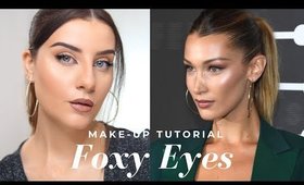 FOXY EYES Makeup Tutorial | Trucco occhi da volpe come Bella Hadid