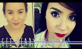 GET READY WITH ME MAKE UP TRANSFORMATION!!!