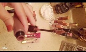 Loreal INFALLIBLE Lip Paint Vs. L.A Girl Glazed Lip Paint