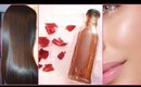 Apply This To Your Face & Hair Overnight For Glowing Skin & Shiny Hair │ DIY Rose Water Skin Toner