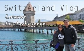 Switzerland Vlog on GoPro! Lucerne, Lauterbrunnen and Hotel Tour!