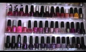 Nail Polish Collection & Storage 2013