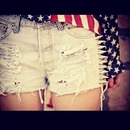 shorts with studs