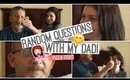 Random Q's with My Dad + Pizza Fight | Madison Allshouse