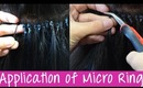 Micro Ring Cold Fusion Hair Extensions - Application | Instant Beauty ♡
