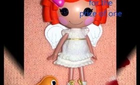 my lalaloopsy knitting pattern now on etsy