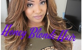 How I Got My Honey Blonde Hair! (Simply Virgin Hair Final Review)