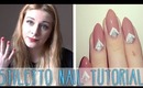 How to - Easy stiletto nails WITHOUT acrylic