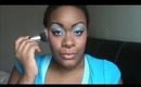 Tutorial: Green & Pink look  using L.A. Colors 3 e/s in Southern Belle &Tiki Punch