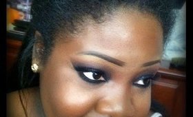 Easy Black Smokey Eye