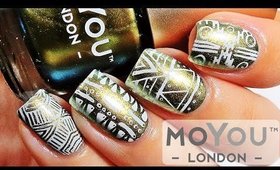 MoYou London NEW IN + duochrome TRIBAL NAILS | bydanijela.com