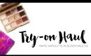 Try-On Haul | Tarte Tartelette In Bloom Palette (+ Mini Vlog!)