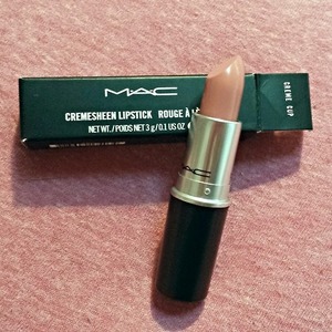 This lipstick would be a perfect nude-pink for me if it had a matte finish, but regardless it's beautiful and will always be one of my favorites from MAC.
