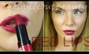 HOWTO: RED LIPS! Lasting Finish Lipstick by Kate Moss + TRICKS | TheInsideOutBeauty.com by Heidi