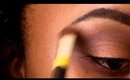 Makeup soft smokey eye natural Light Foundation, Contour, and Highlight