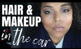 CHIT CHAT GRWM IN MY CAR! | Trying Something NEW WITH MY HAIR + OLD THINGS THAT WORK!  | MelissaQ