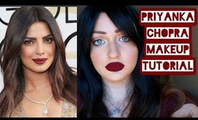 Priyanka Chopra Golden Globes Makeup Tutorial | Rosa Klochkov