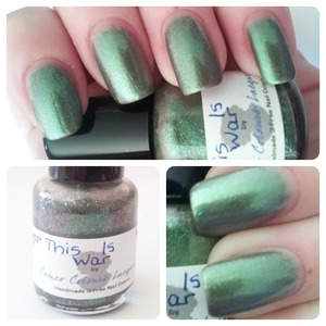 Full Review & Swatches on my blog! http://www.hairsprayandhighheels.net/2013/01/franken-friday-cameo-colours-lacquers.html