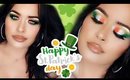 Lucky St Patricks Day Makeup Tutorial I Irish Makeup Artist Look #stpatricksday