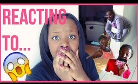 REACTING TO HORRIFYING OLD PICTURES OF MYSELF