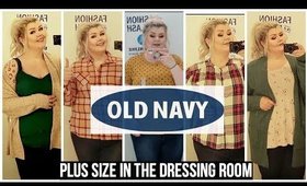 in The Dressing Room: Old Navy Plus Size Try On Fall/Winter 2019
