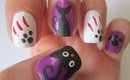 Halloween Nail Art Designs - Black Cats Nails Tutorial