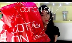 Cotton On Haul • MichelleA ☠