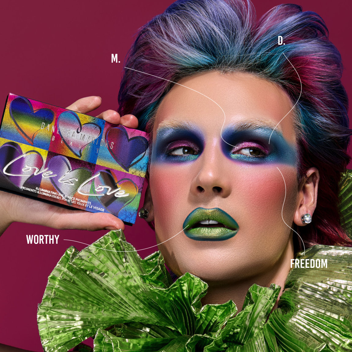 アメリカ通販ファッション Danessa Myricks Beauty Love is Love Palette | Beautylish アイシャドウ