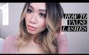How To Put On Fake Lashes | HAUSOFCOLOR
