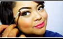 Eyebrow Routine // How to create defined long lasting eyebrows //  villabeauTIFFul