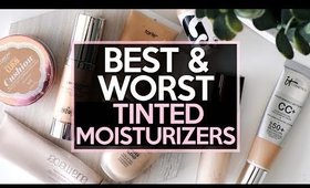 5 BEST & 5 WORST: TINTED MOISTURIZERS / LIGHT Coverage Foundations | Jamie Paige