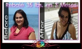 REBAJÉ 35 lbs. en 3 Meses SALUDABLEMENTE :::... ☆ Jennifer Perez of Mystic Nails ☆