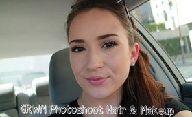 GRWM Photoshoot Hair & Makeup