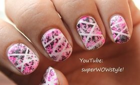 NO DRAWING - New Techniques !!  ✦ Dry Sponge Nail Polish Designs  (Nail Art Tutorial)