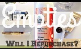 Summer Empties