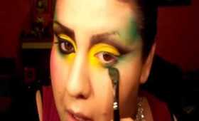 Colorful Dramatic Arabic Look Part 1