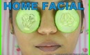 HOME FACIAL How To Do FACIAL At HOME Step By Step Salon Quality Natural Products Remove Blackheads