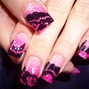 Lace Pinkish Nails ♥