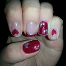 Valentine's Day nails
