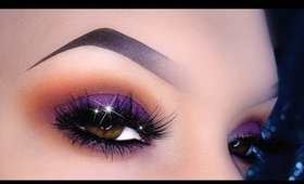 Spring Purple Duochrome Smokey Eye Makeup Tutorial (trucco primaverile)