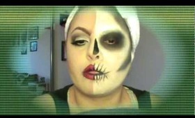 PART 2 OF 2FACE BITCH HALLOWEEN LOOK 2012
