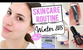 Winter SKIN CARE ROUTINE 2015 ♡ Dry Sensitive Skin | JamiePaigeBeauty