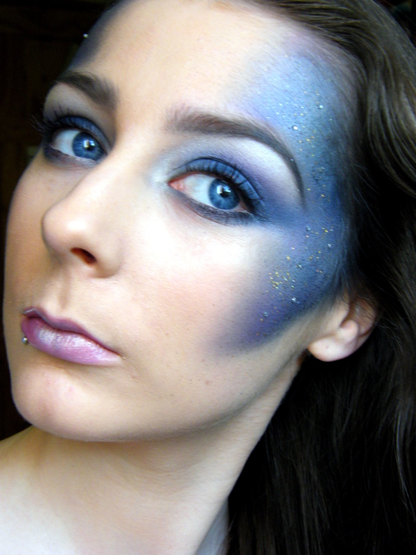 Galaxy Inspired Makeup | Eimear B.'s (xDEimearByrne) Photo | Beautylish